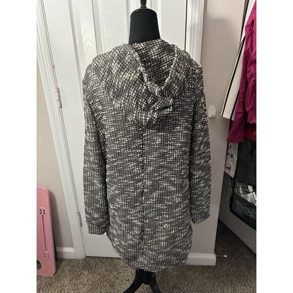 Fabletics Yukon Long Sleeve Fleece Dress Size Large Cream/black Nwt - Picture 8 of 12